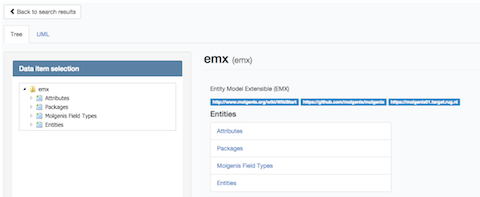 Model registry screen 2