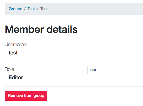 Update membership