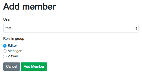 Add membership